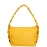 Isara Borsa a spalla da donna Vera pelle 07170-S04 GIALLO Gave Lux