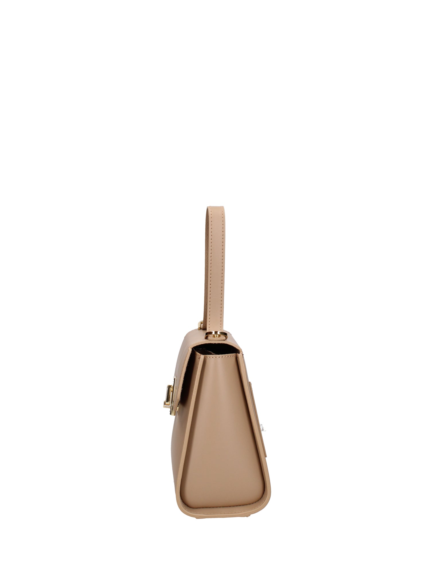 Borsa a mano da donna 100% pelle 07204-L110 TAUPE Viola Castellani