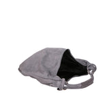 Valeria Borsa a spalla da donna Vera pelle 05280-018 GRIGIO MEDIO Gave Lux