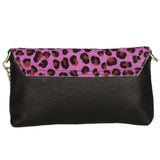 Safira Borsa a mano da donna Vera pelle 04760-LEO P FUXIA Gave Lux