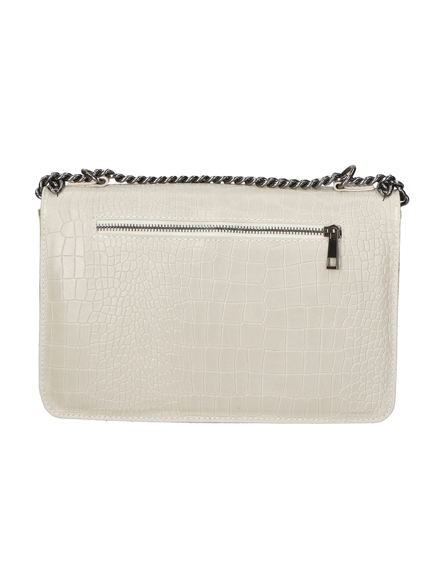 Crystalline Borsa a tracolla da donna Vera pelle 80066-BEIGE Gave Lux