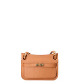 Katie Borsa a tracolla da donna 100% vera pelle 07145-D44 CUOIO Viola Castellani