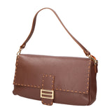 Walda Borsa a spalla da donna Vera pelle 06868-D223 cioccolato Gave Lux