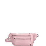 Marsupio da donna in vera pelle 100% pelle 07240-D56 PINK Roberta Rossi
