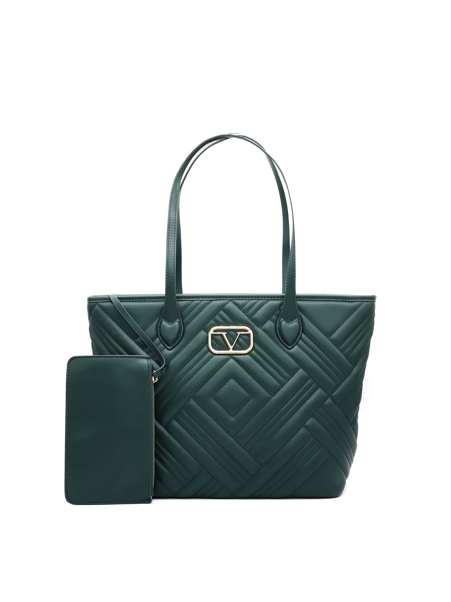 Santorini Borsa Shopper da donna Ecopelle VT-203-VERDE 19V69 Italia
