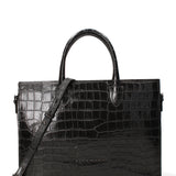 Borsa a mano da donna Vera pelle effetto cocco JR-W-1023-BLACK John Richmond