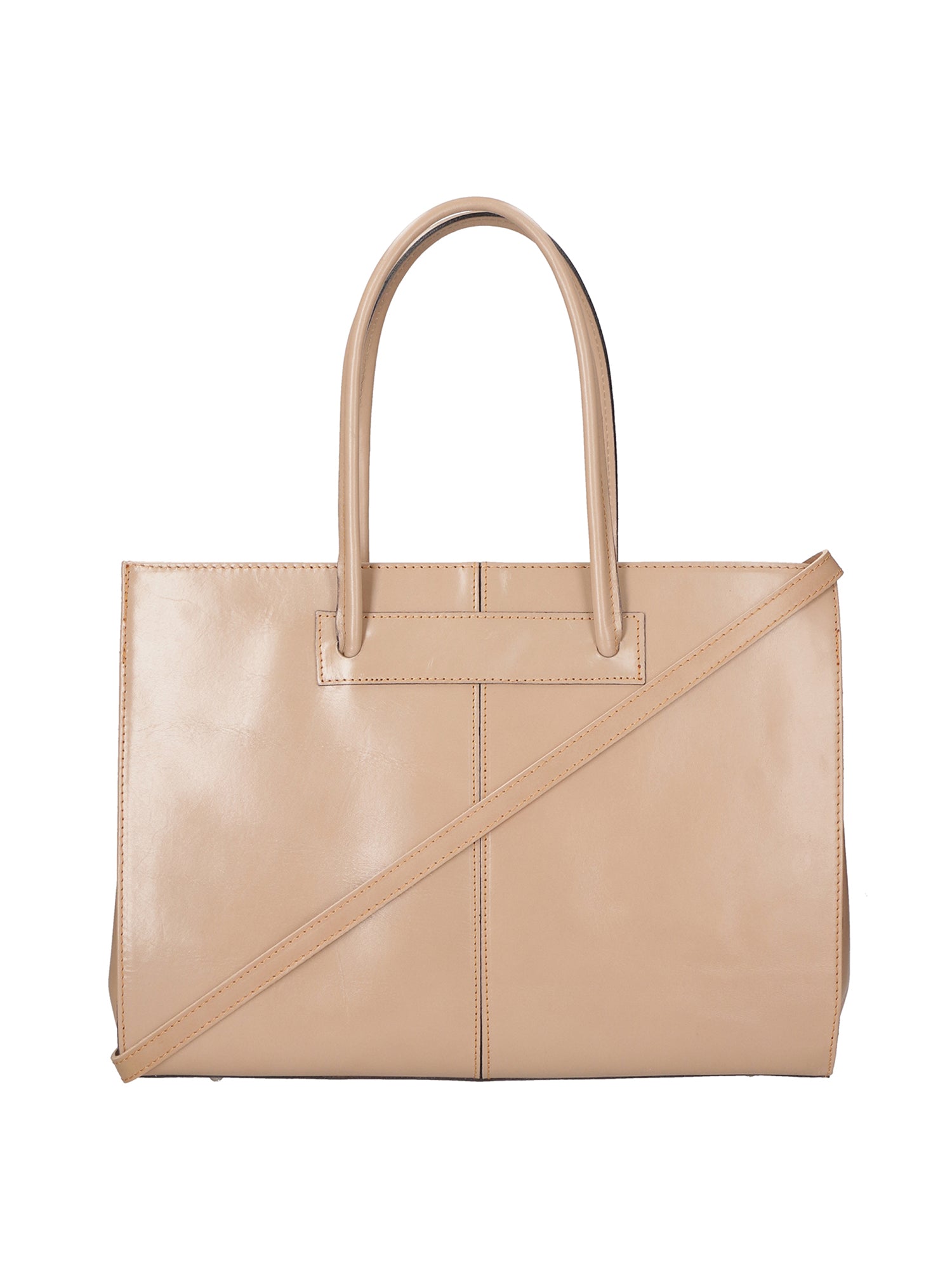 Eugenia Borsa a mano da donna 100% pelle 9008-TAUPE Gave Lux