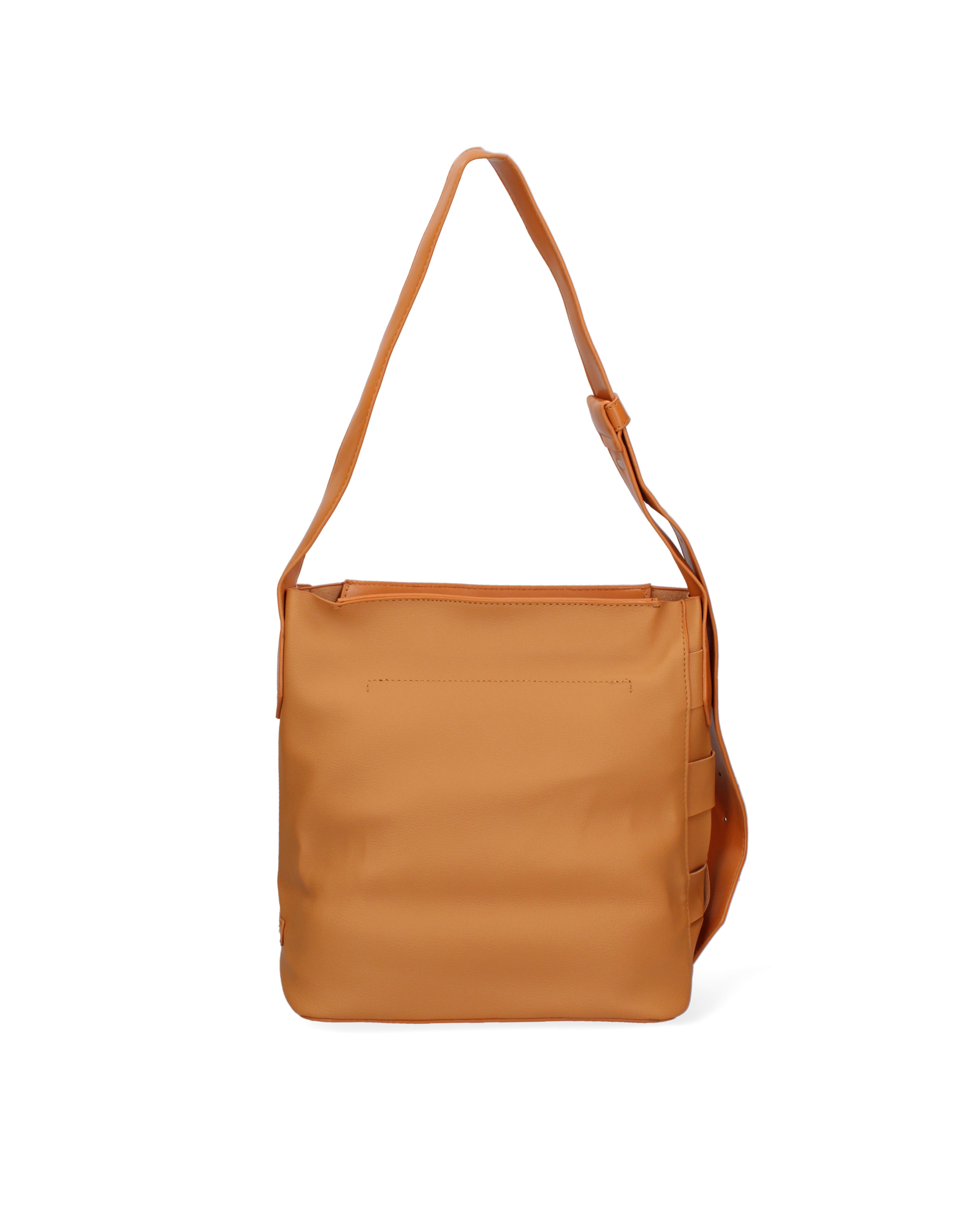 Borsa a spalla da donna 100% Pvc CM6408-TAN David Jones