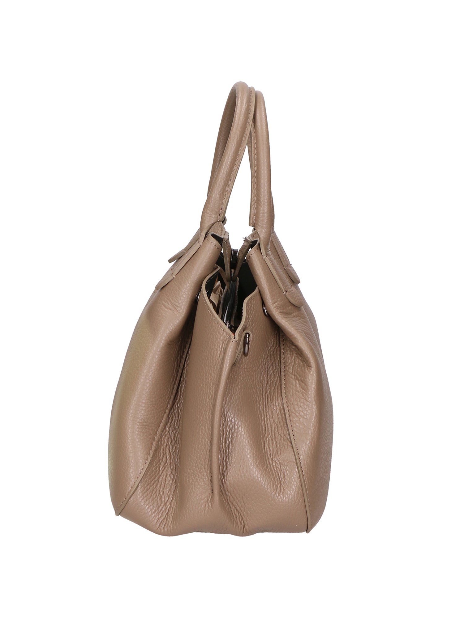 Vincenza Borsa a mano da donna Vera pelle 06898-D40 TAUPE Gave Lux