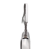 Borsa a mano donna 100% gomma FLAT PENKA M-GLACIER GRAY-SATIN CDF Marc Ellis