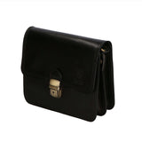 Bibiana Borsa a tracolla da donna Vera pelle 10018 1107-NERO BLACK Gave Lux
