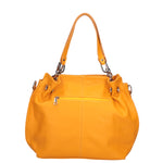 Ereba Borsa a mano da donna Made in Italy 100% pelle 3305-S04 GIALLO Gave Lux