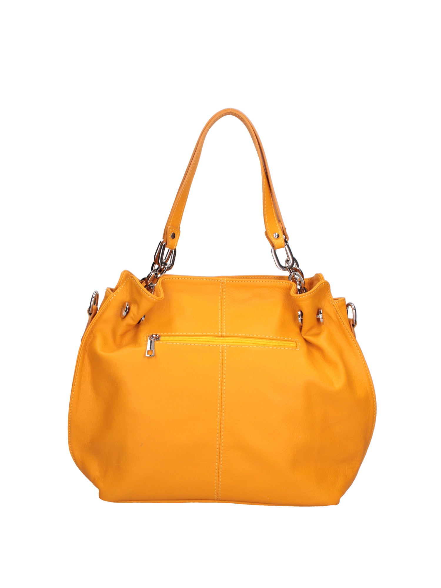 Ereba Borsa a mano da donna Made in Italy 100% pelle 3305-S04 GIALLO Gave Lux