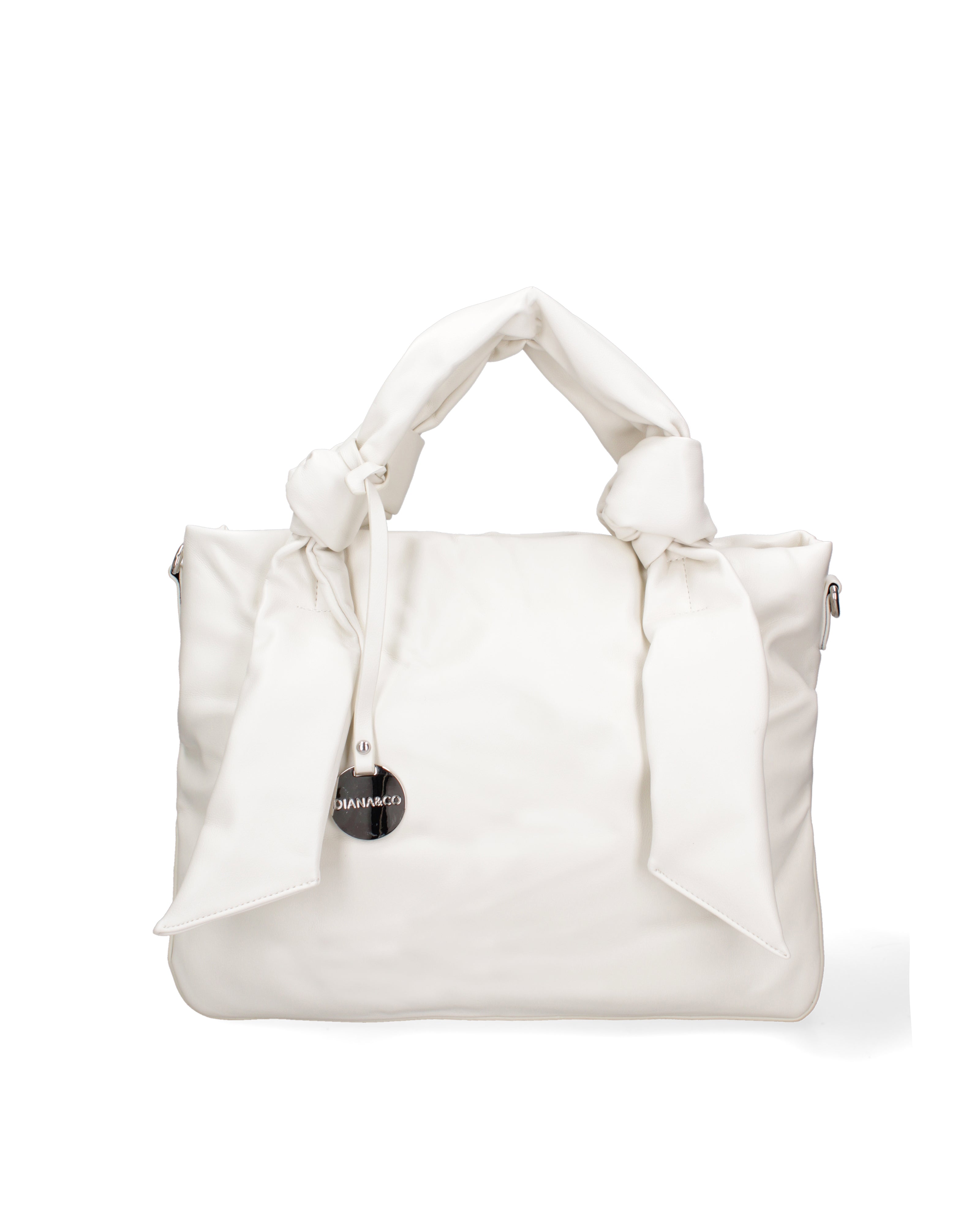 Borsa Shopper da donna Ecopelle DC3102-4-WHITE Diana&co