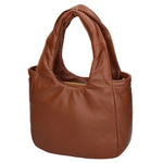 Virna Borsa a mano da donna Vera Pelle 06501-S17 CUOIO SCURO Gave Lux