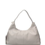 Borsa a spalla da donna Vera pelle 07233-D86 GRIGIO+BIANCO Roberta Rossi