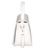 Lucia Borsa a mano da donna 100% pelle 04514-L101 BIANCO Gave Lux