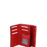 Portafoglio donna in vera pelle Casual RB2440-DLM-ROSSO Renato Balestra