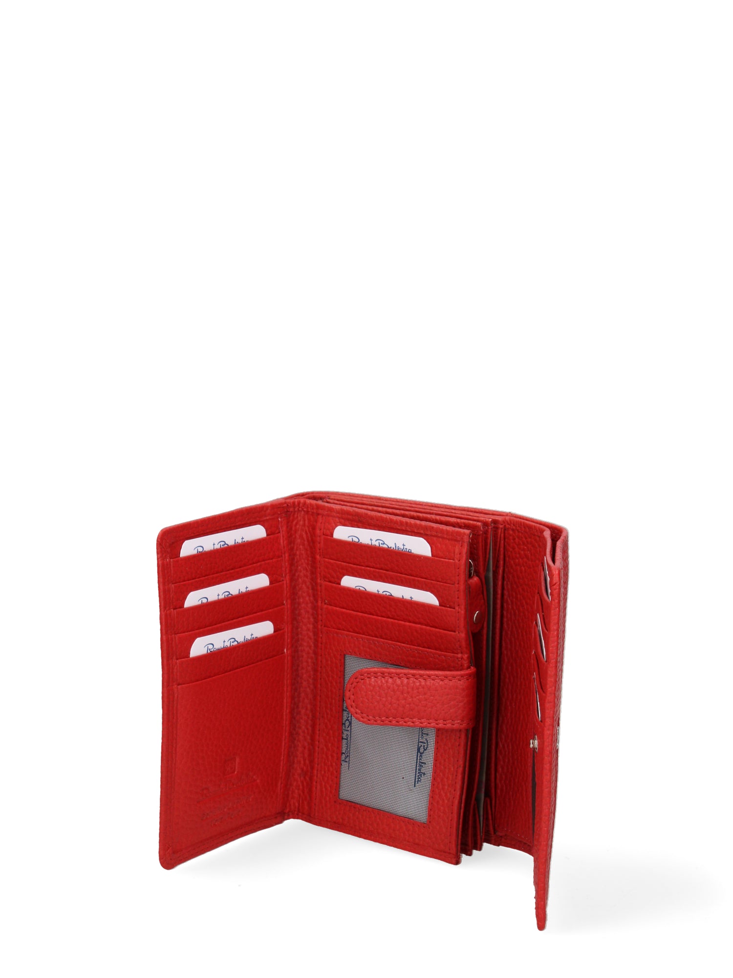 Portafoglio donna in vera pelle Casual RB2440-DLM-ROSSO Renato Balestra