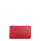 Portafoglio donna in vera pelle Casual 455-130-ROSSO Pierre Cardin