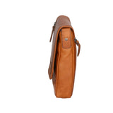Borsa a tracolla da uomo 100% vera pelle HILB-3069S-CUOIO Hill Burry
