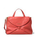 Edera Ultra Borsa a mano da donna 100% pelle B17202-ROSSO Braccialini