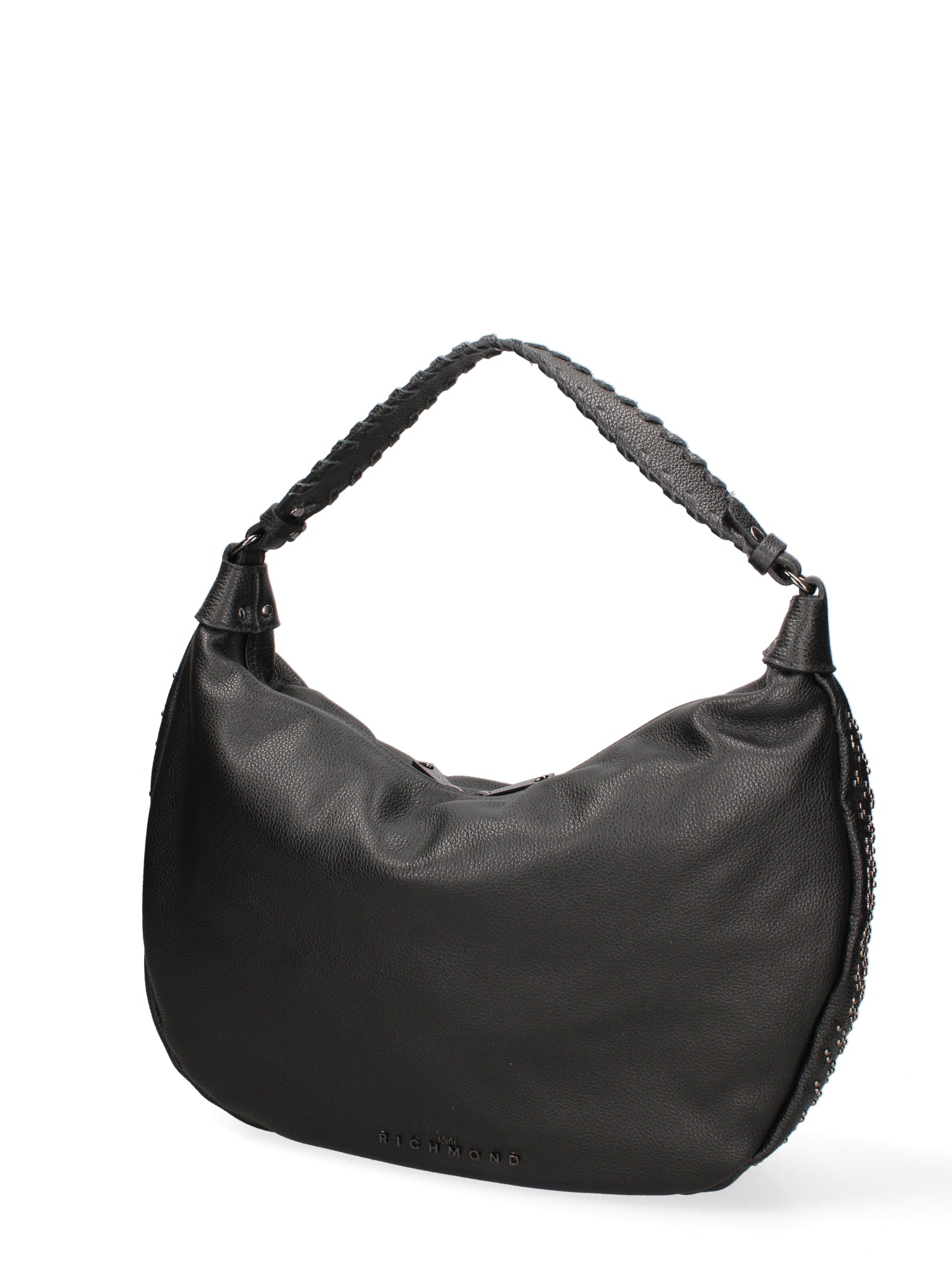 Borsa a spalla da donna Vera pelle JR-W-1074-BLACK-CDF John Richmond
