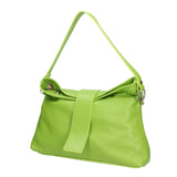Grace Borsa a spalla da donna Vera pelle 07158-D12 VERDE Viola Castellani