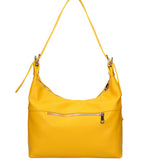 Fiorenza Lux Borsa a spalla da donna Vera pelle 07140-D04 GIALLO Viola Castellani