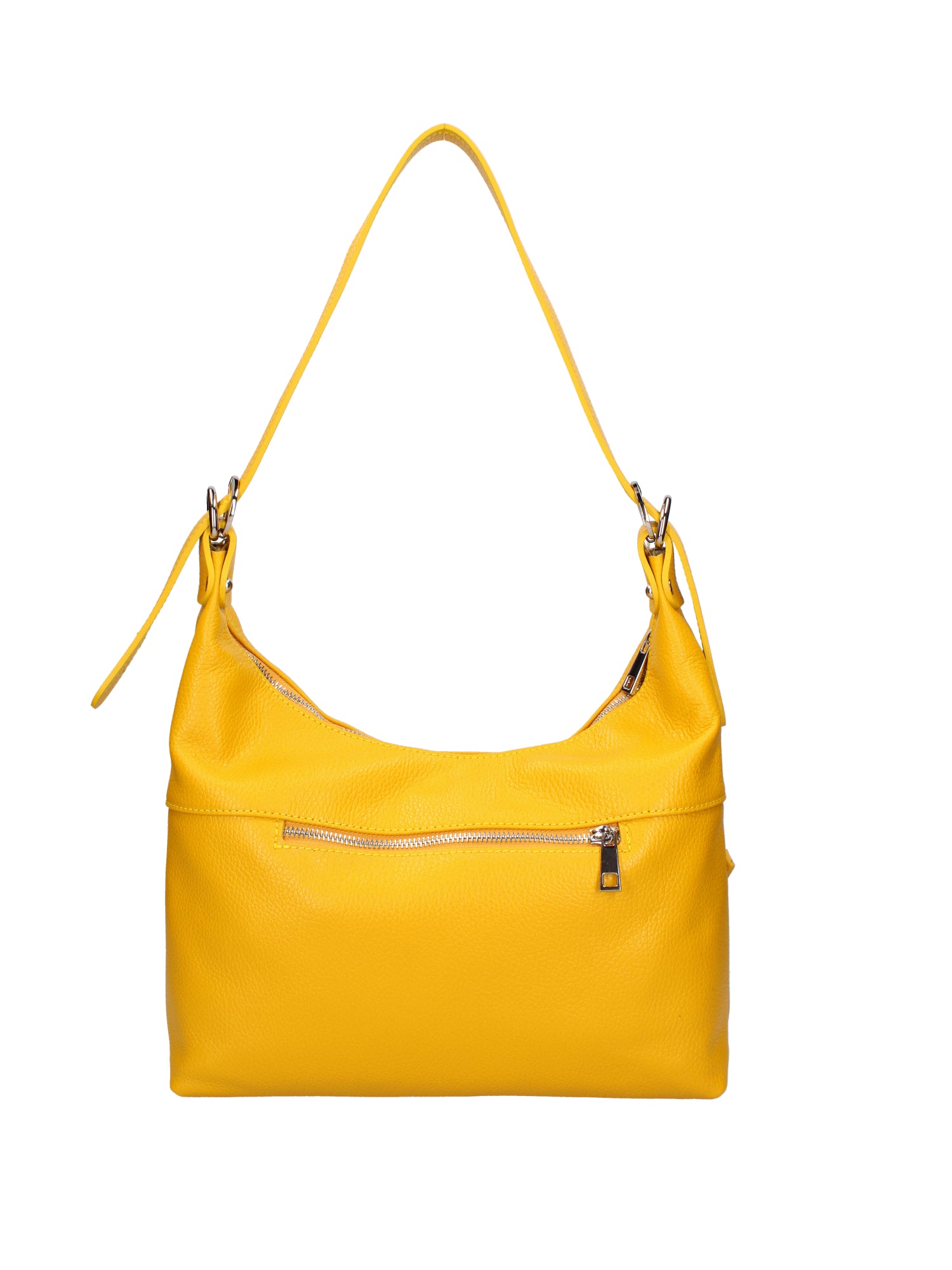 Fiorenza Lux Borsa a spalla da donna Vera pelle 07140-D04 GIALLO Viola Castellani