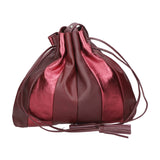 Nunzia Borsa a spalla da donna Vera pelle 576042-BORDO BORDEUX Gave Lux