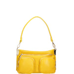 Borsa a spalla da donna Vera pelle 07147-D04 GIALLO Roberta Rossi