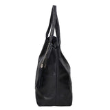 Althea Borsa a mano da donna Vera pelle 5190-012 BLU JEANS Gave Lux