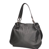 Ereba Borsa a mano da donna Made in Italy 100% pelle 3305-S27 CENERE Gave Lux