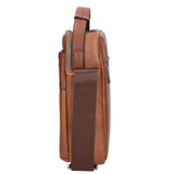 Borsa a tracolla uomo in pelle PU Casual PCL3004-COFFEE Northampton Polo Club