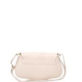 Borsa a spalla da donna Vera pelle 07152-D37 LATTE Viola Castellani