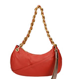Ferrara Borsa a spalla da donna Vera pelle 05461-S35 PAPAYA L005 BRONZO Gave Lux
