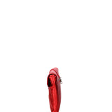 Borsa a mano da donna Vera pelle 07163-L032 ROSSO Viola Castellani