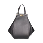 Lindsey Borsa a mano da donna 100% vera pelle 07162-D28 NERO Viola Castellani