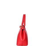 Borsa a mano da donna Vera Pelle 07146-D58 ROSSO FUOCO Viola Castellani