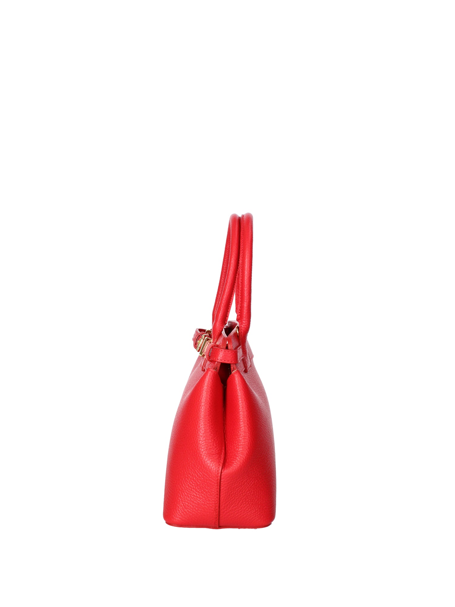 Borsa a mano da donna Vera Pelle 07146-D58 ROSSO FUOCO Viola Castellani