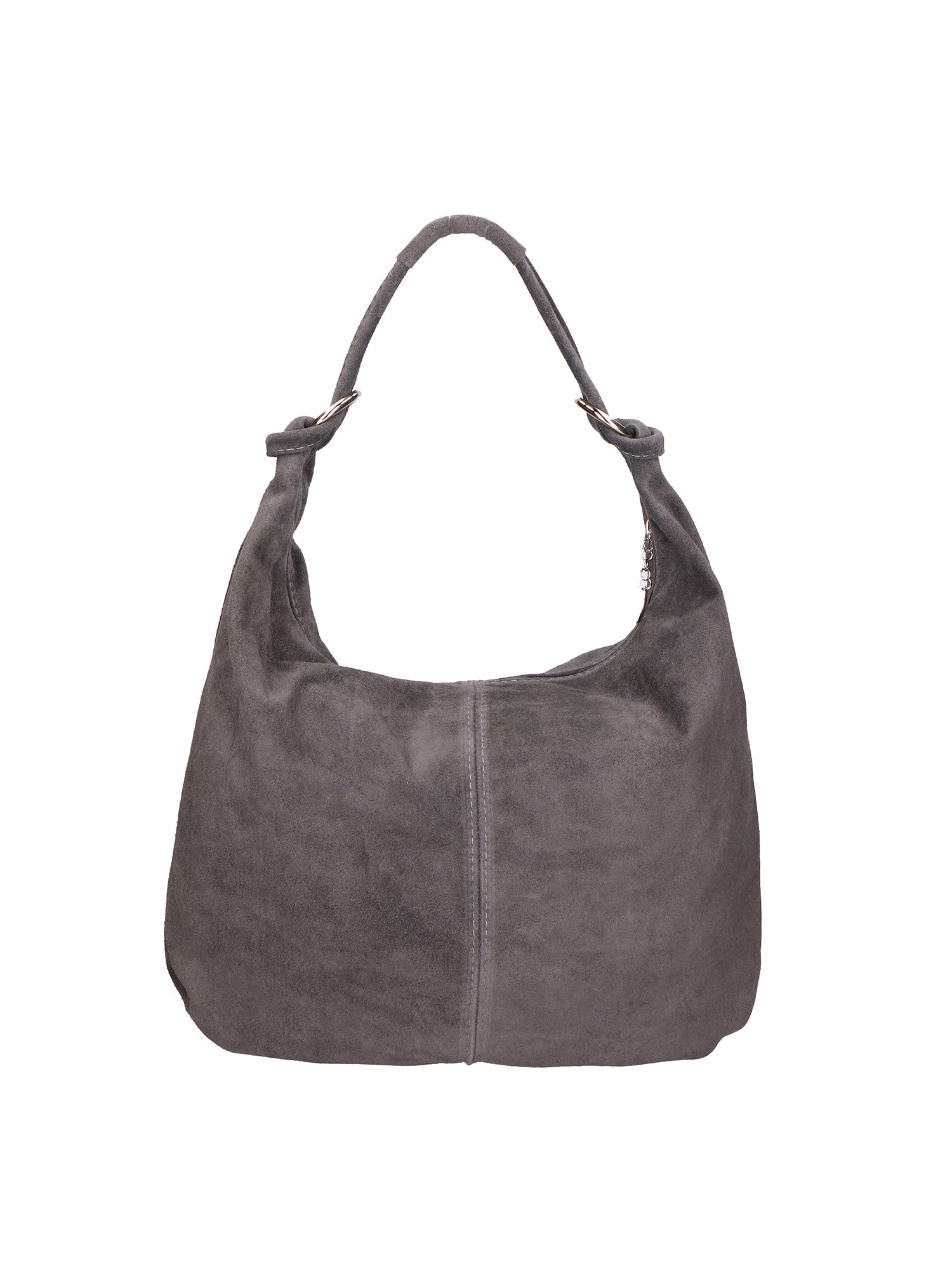Valeria Borsa a spalla da donna Vera pelle 05280-042 GRIGIO SCURO Gave Lux