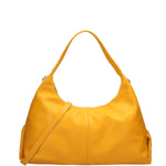 Borsa a spalla da donna Vera pelle 07233-D04 GIALLO+BIANCO Roberta Rossi