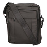 Borsa a tracolla uomo 100% pelle PU PCL3016-BLACK Northampton Polo Club