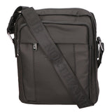 Borsa a tracolla uomo 100% pelle PU PCL3016-BLACK Northampton Polo Club