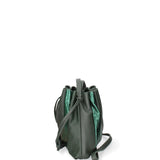 Elysia Borsa a spalla da donna Vera pelle 552043-VERDE Gave Lux
