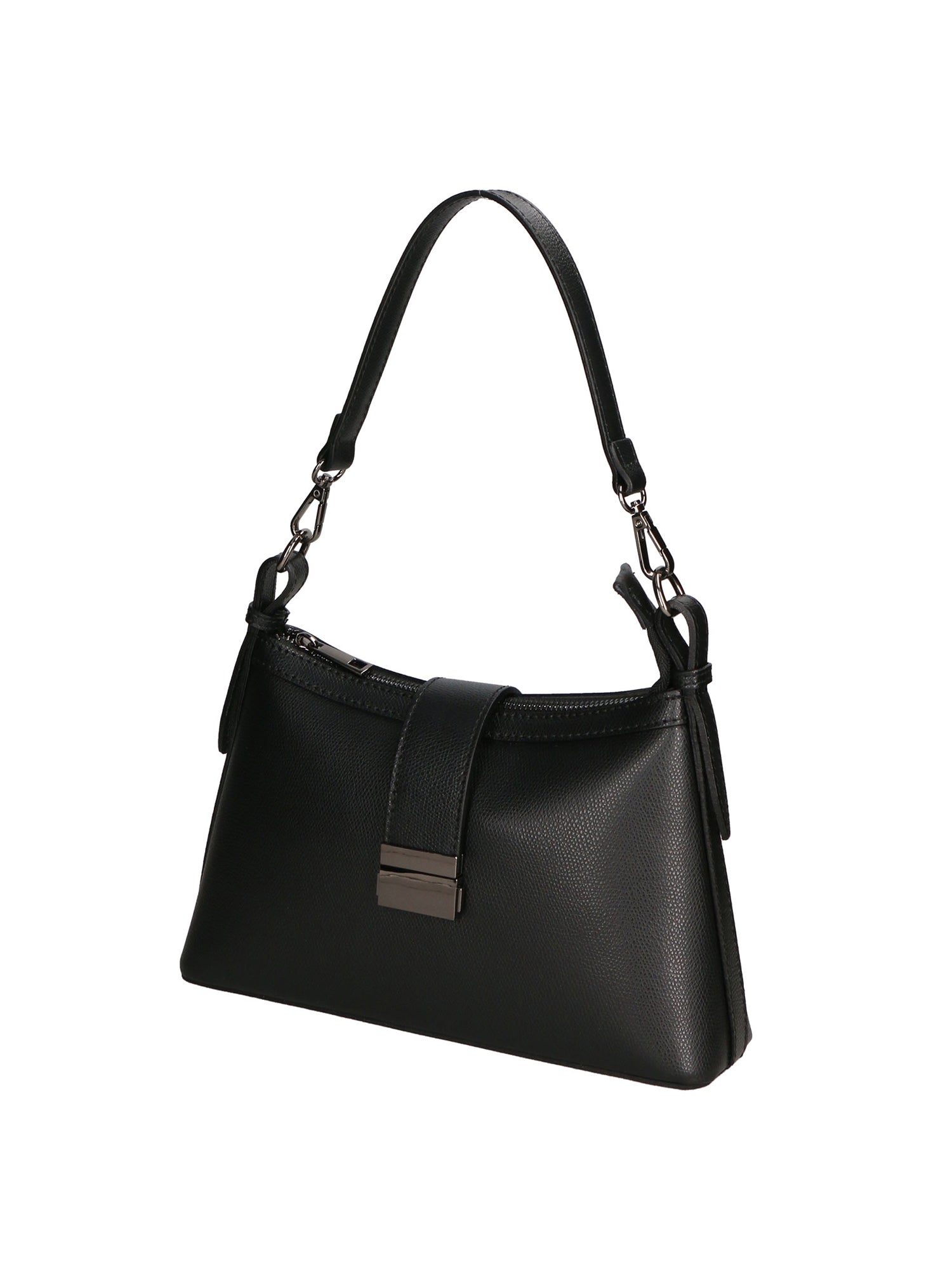 Aurelia Borsa a spalla da donna Vera pelle 05694-NERO Gave Lux