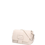 Borsa a tracolla da donna Vera pelle 07143-D37 LATTE Roberta Rossi