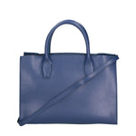 Lodovica Borsa a mano da donna Vera pelle 06544-BLUE JEANS Gave Lux