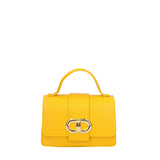 Aroa Borsa a mano da donna Vera pelle 07132-D04 GIALLO Gave Lux